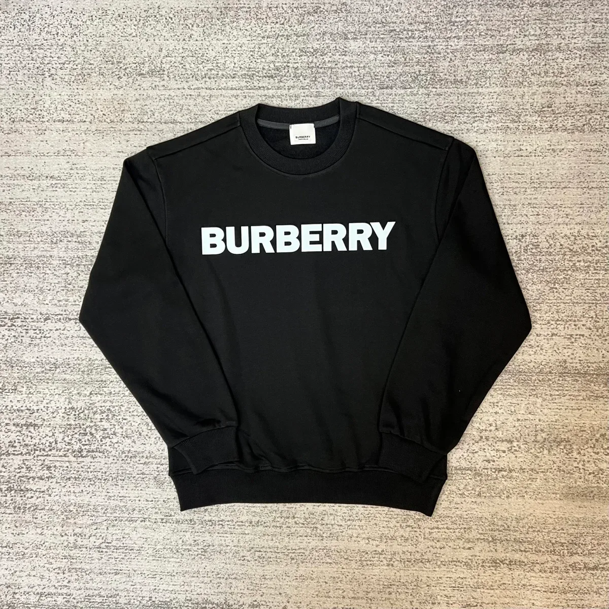 Burberry Burberry Black Logo Sweatshirt Black