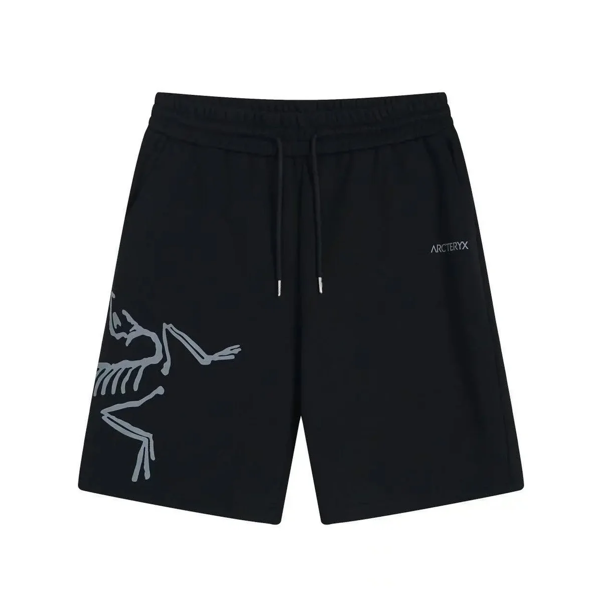 Arc'teryx Arcteryx Black Skeleton Print Shorts Black - 1