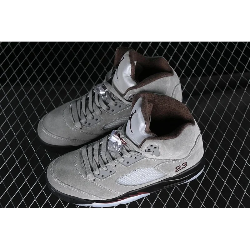 Jordan Air Jordan Air Jordan 5 Grey Cement Sneakers Grey - 1
