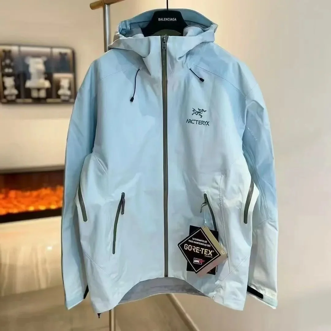 Arc'teryx Arcteryx Gamma Ice Blue Waterproof Jacket Blue