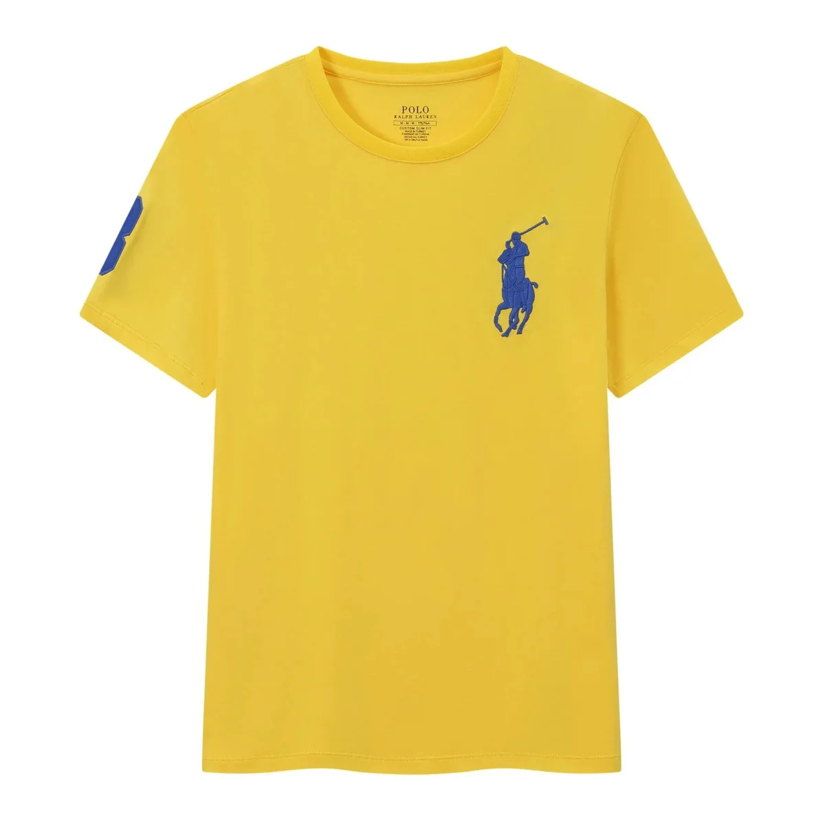 Polo Ralph Lauren Polo Ralph Lauren Big Pony Yellow T-Shirt Yellow - 1