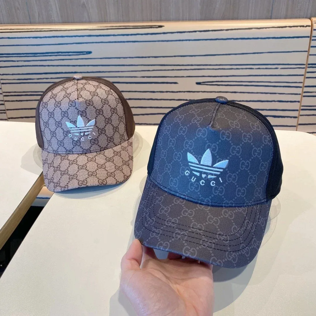 Gucci Gucci GG Monogram Trucker Cap 34 Black Headwear Black - 1