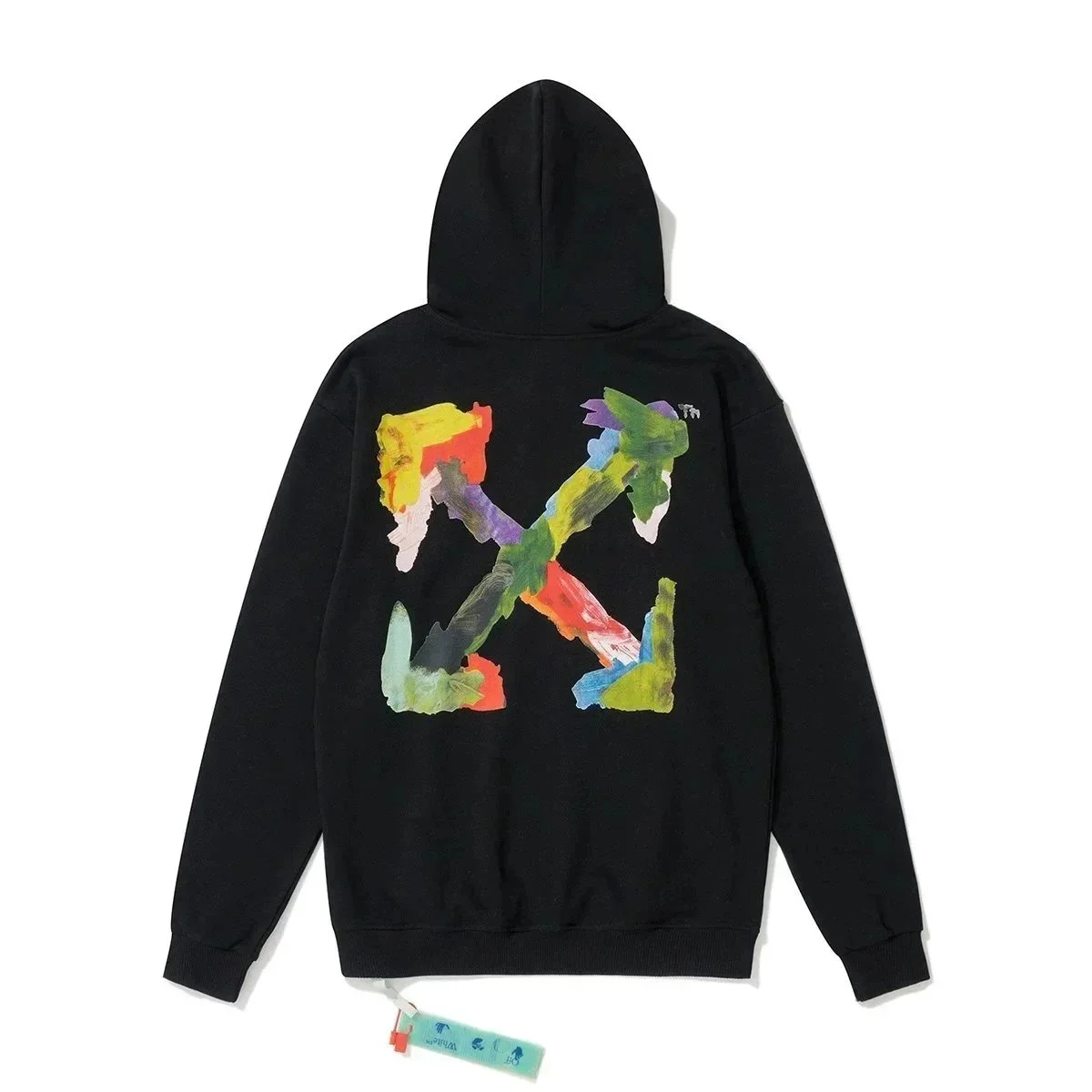 Off-White Off-White OW100 Arrow Black Hoodie Black - 1
