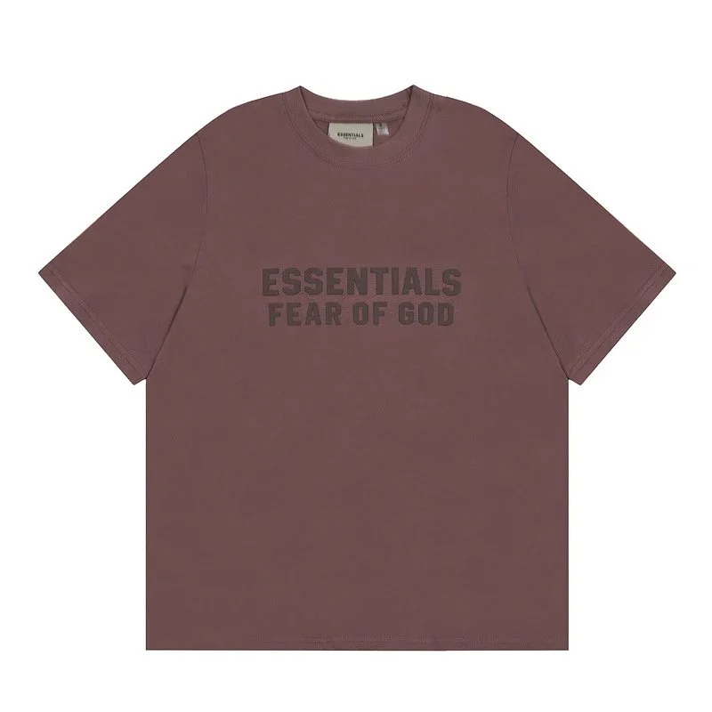 Fear of God Fear of God Essentials Dark Purple T-Shirt Purple