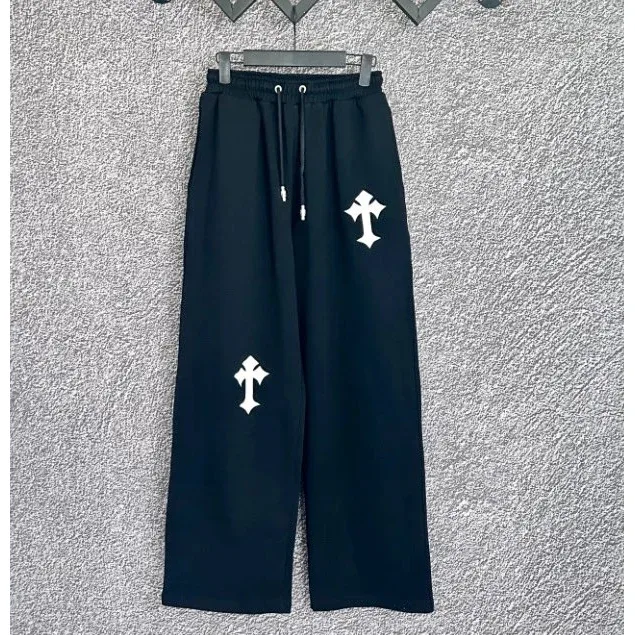 Chrome Hearts Chrome Hearts Cross Sweatpants Black/White Black
