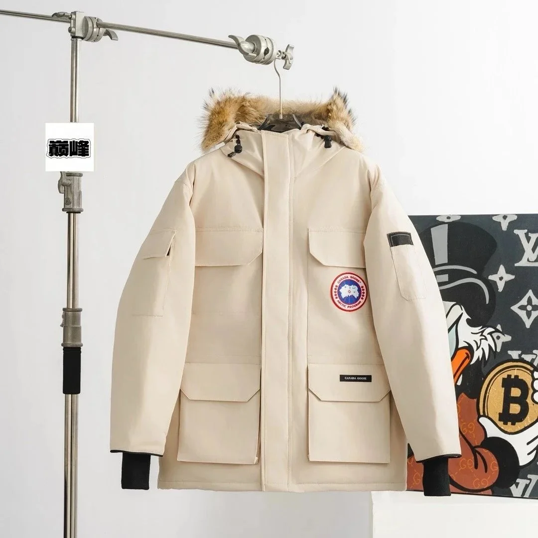 Canada Goose Canada Goose Expedition Beige Winter Parka Beige - 1