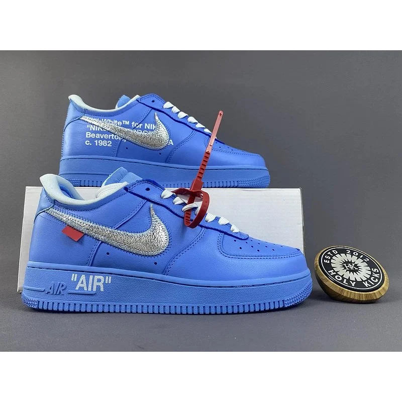 Nike Nike x Off-White Air Force 1 University Blue Sneakers Blue