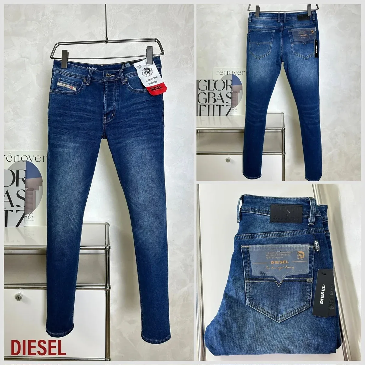Diesel Diesel Classic Blue Skinny Jeans Blue - 1