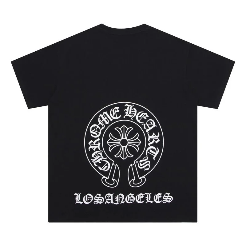 Chrome Hearts Chrome Hearts Home Hearts Los Angeles Black T-Shirt Black - 1