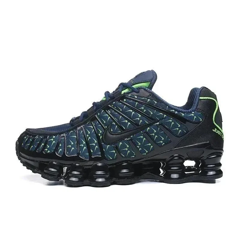 Nike Nike Shox Navy/Green Model 4 Sneaker Navy