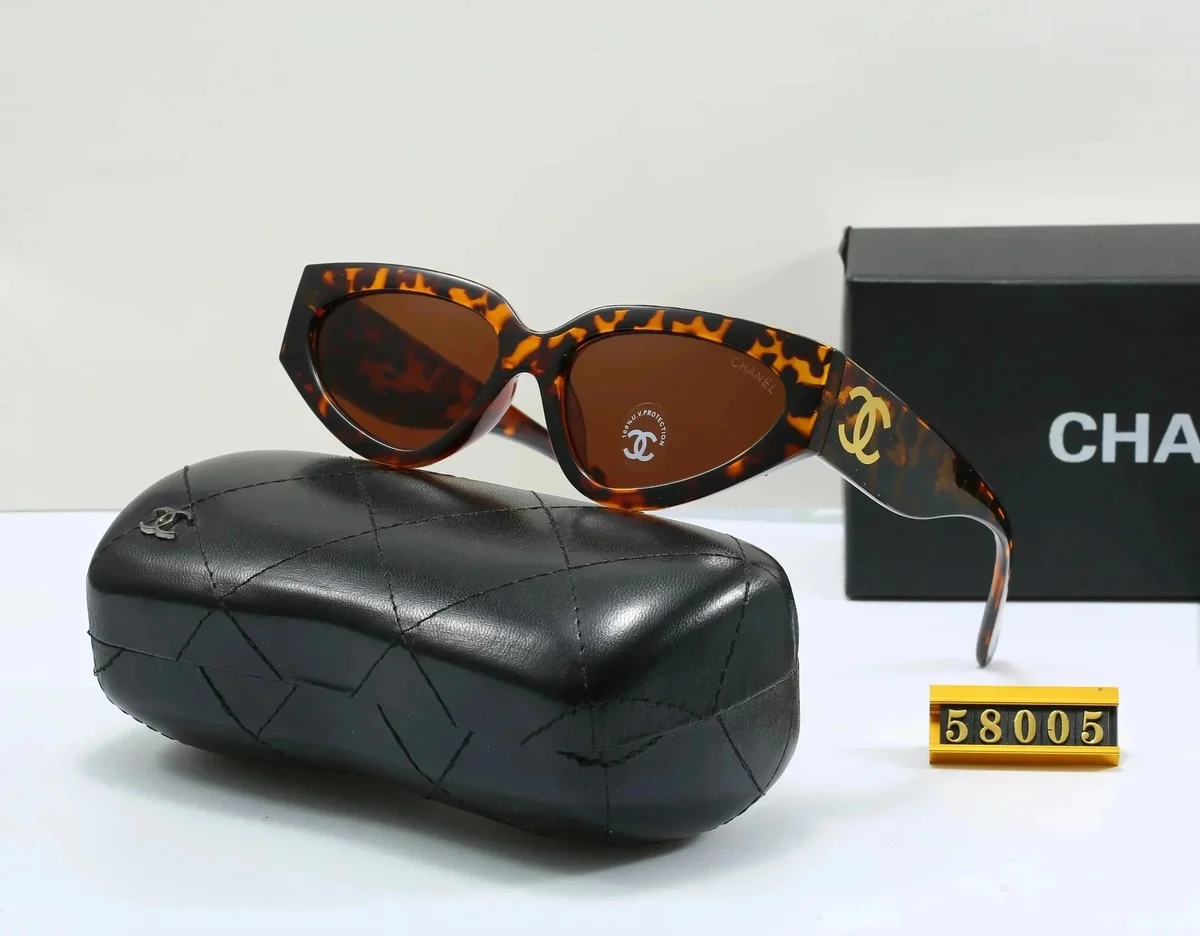 Chanel Chanel Tortoiseshell Cat-Eye Sunglasses Brown