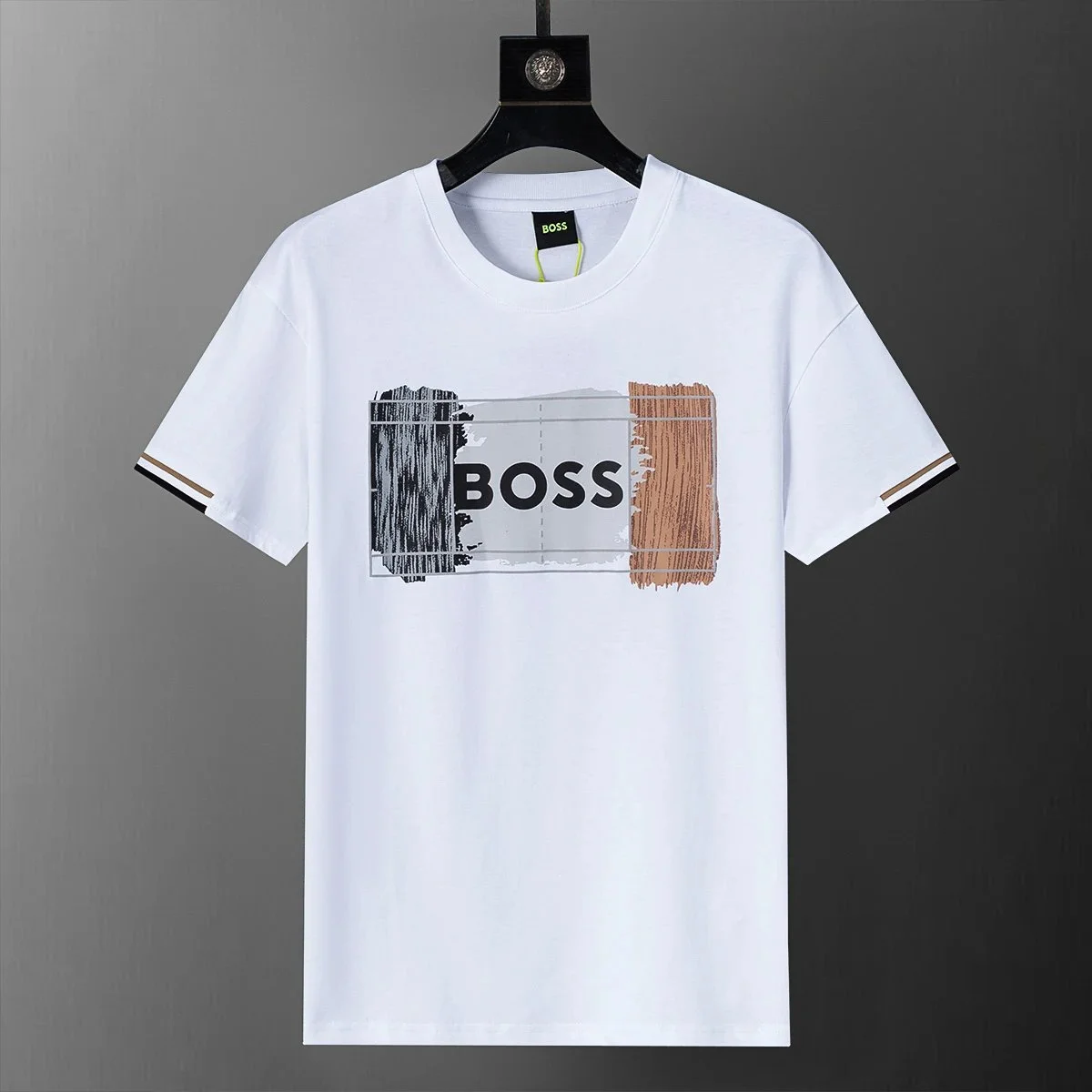 Hugo Boss Hugo Boss BOSS White T-Shirt with Graphic Print White - 1