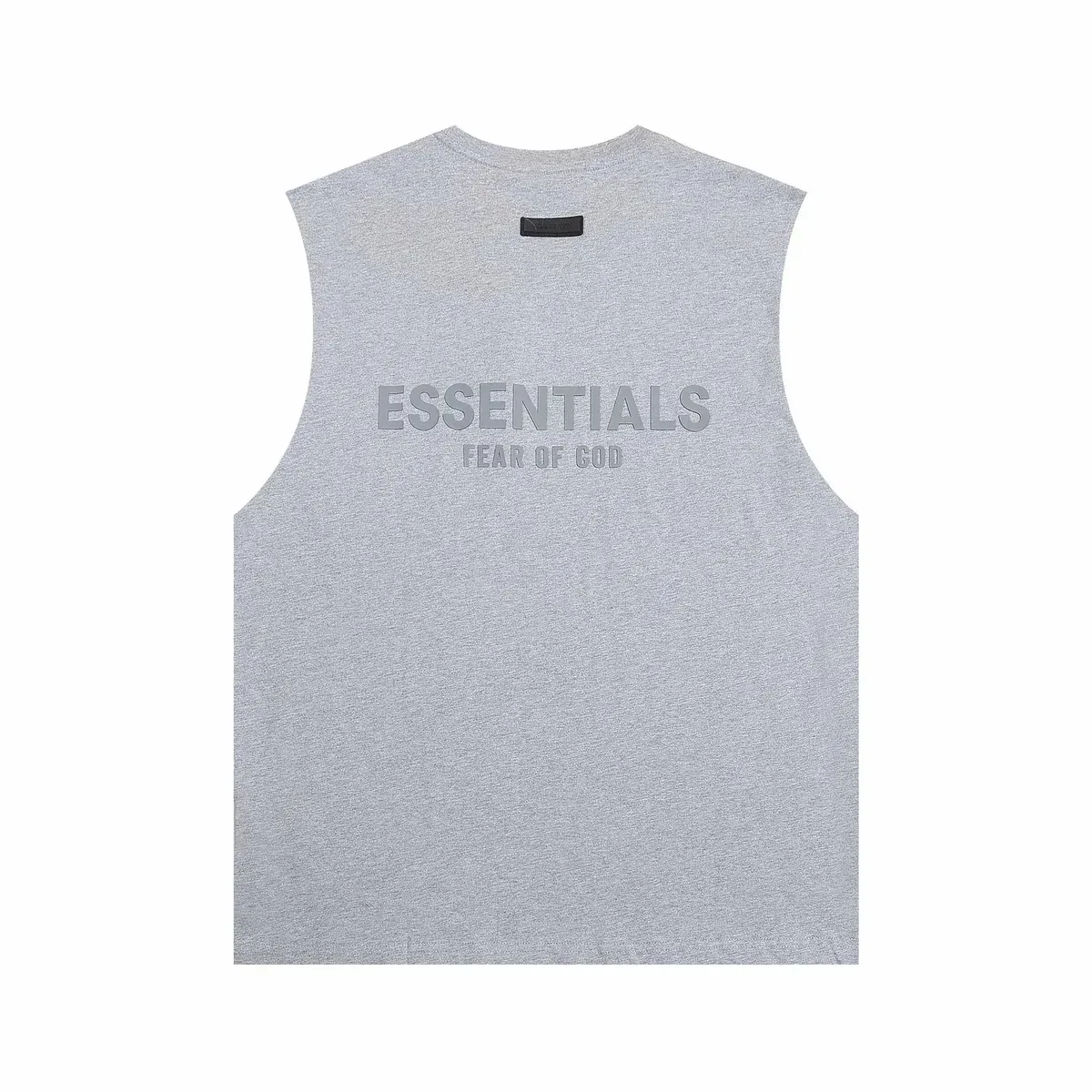 Fear of God Fear of God Essentials Grey T-Shirt Top Grey - 1