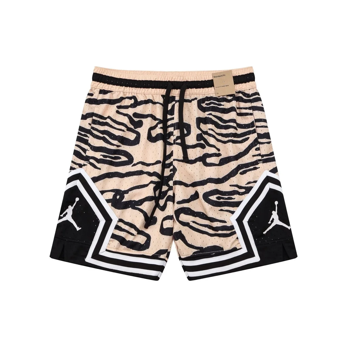 Jordan Jordan Air Jordan Jumpman Tiger Stripe Shorts Beige - 1