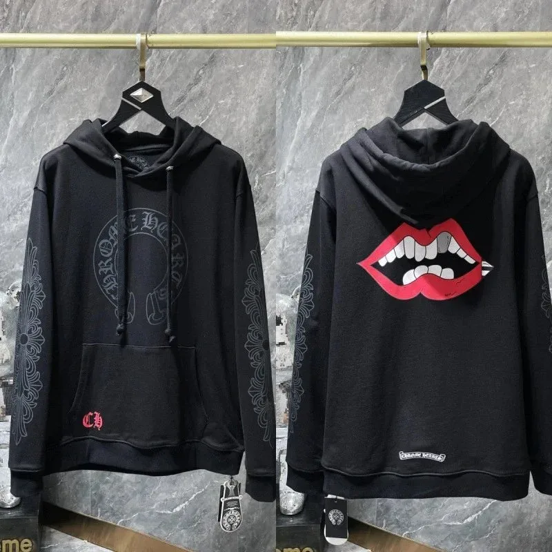 Chrome Hearts Chrome Hearts CH Lip Graphic Hoodie Black Black