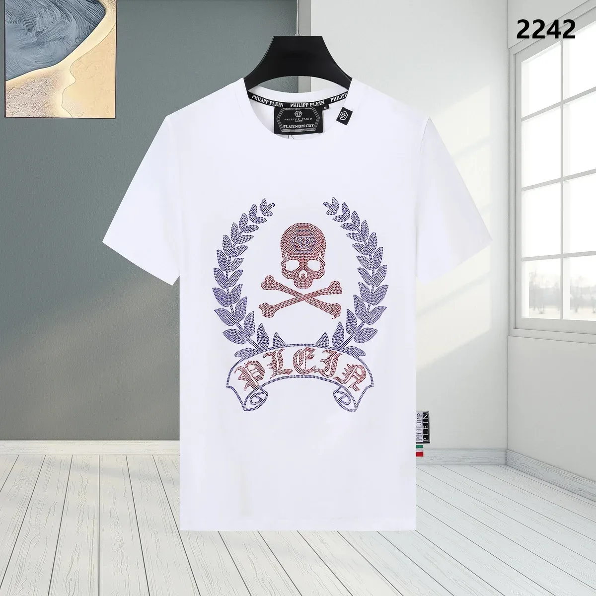 Philipp Plein Philipp Plein Skull White T-Shirt White - 1