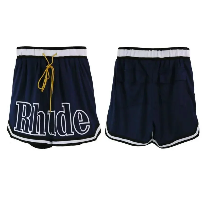 Rhude Rhude Sapphire Blue Shorts Blue - 1