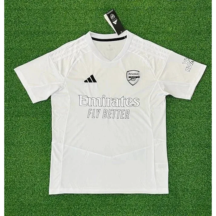 Adidas Adidas Premier League Arsenal White Soccer Jersey White