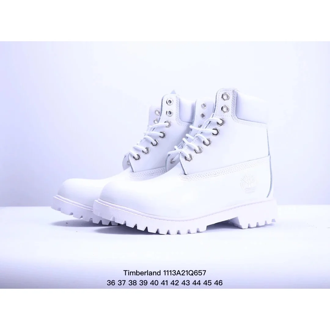 Timberland Timberland 6-Inch Premium 1113A21Q657 All White Boots White