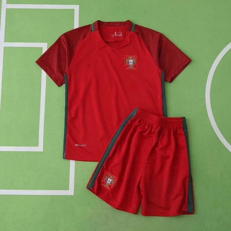 Nike Nike Portugal Home Jersey & Shorts Set Red Red
