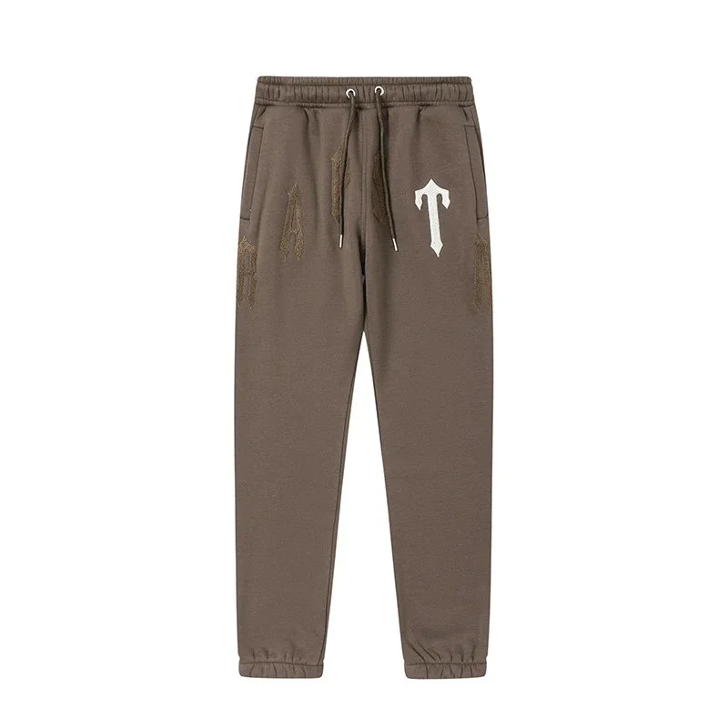 Trapstar Trapstar RTW Brown Sweatpants Brown - 1
