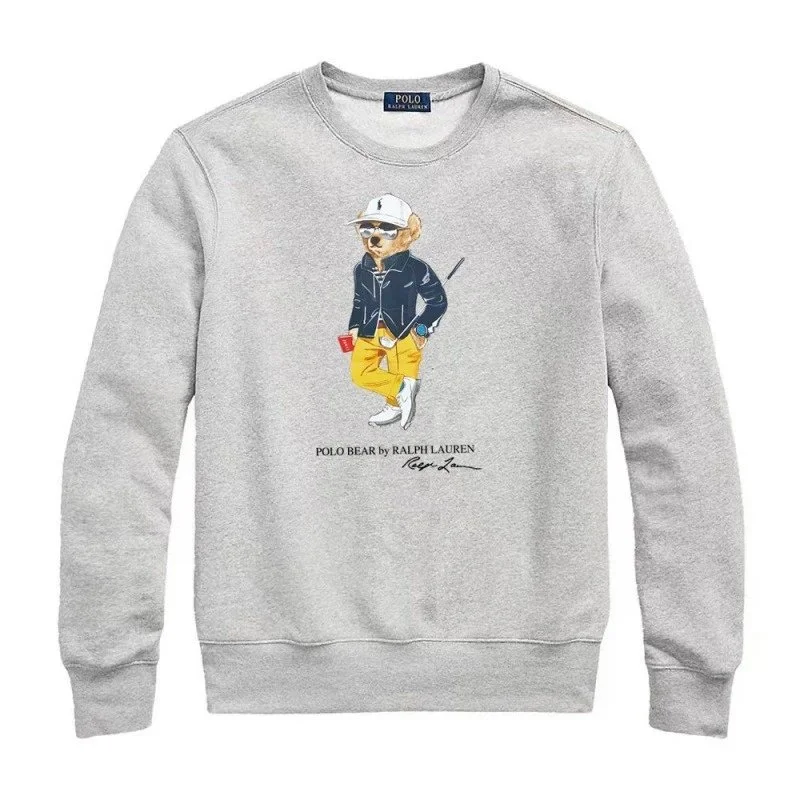 Polo Ralph Lauren Polo Ralph Lauren Polo Bear Grey Sweatshirt Grey - 1