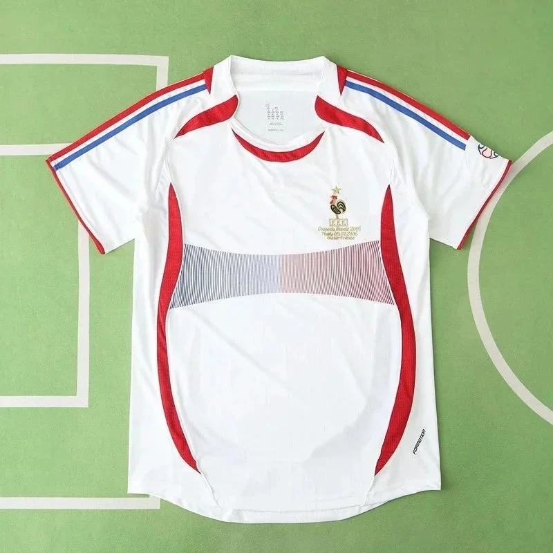 Adidas Adidas Classic Football Jersey White Red Blue White - 1