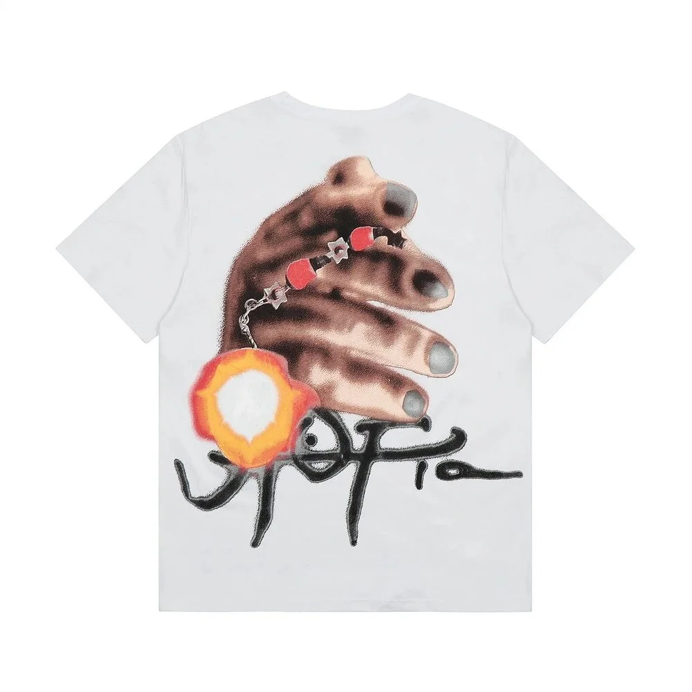 Other White 'Gangster' T-Shirt Streetwear White - 1