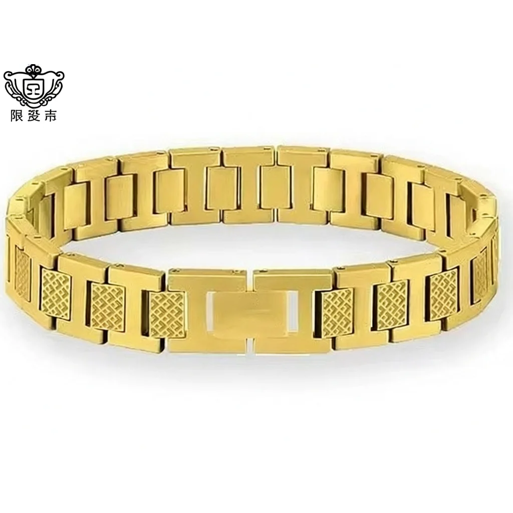 Other NO.01 Men's Gold Bracelet with Box Gold - 1
