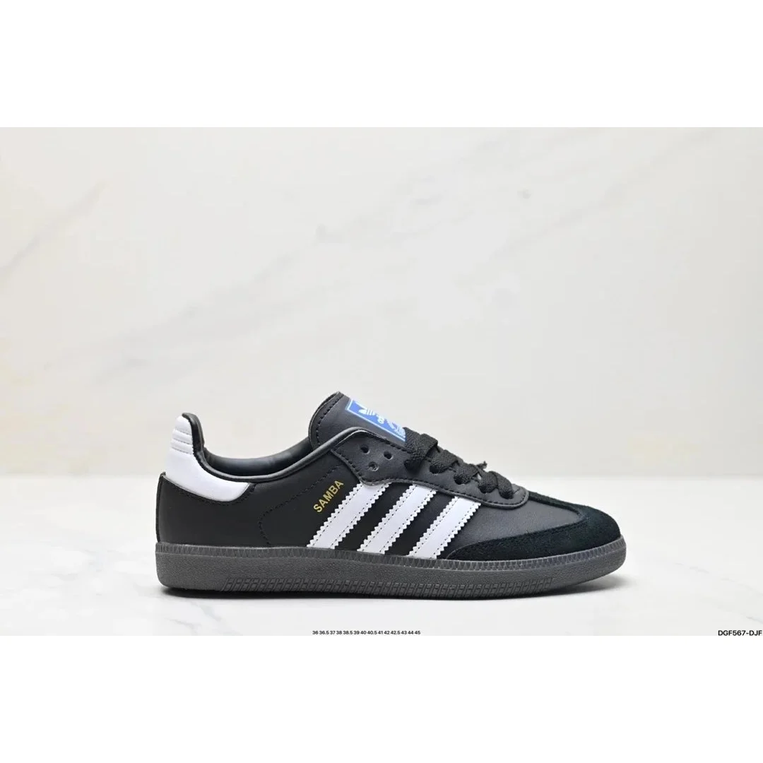 Adidas Adidas Samba Black/White Sneakers Black - 1