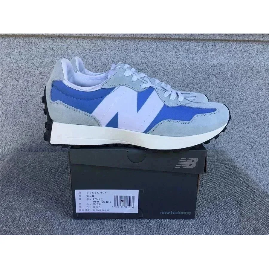 New Balance New Balance 327 Blue Grey Sneakers Blue - 1