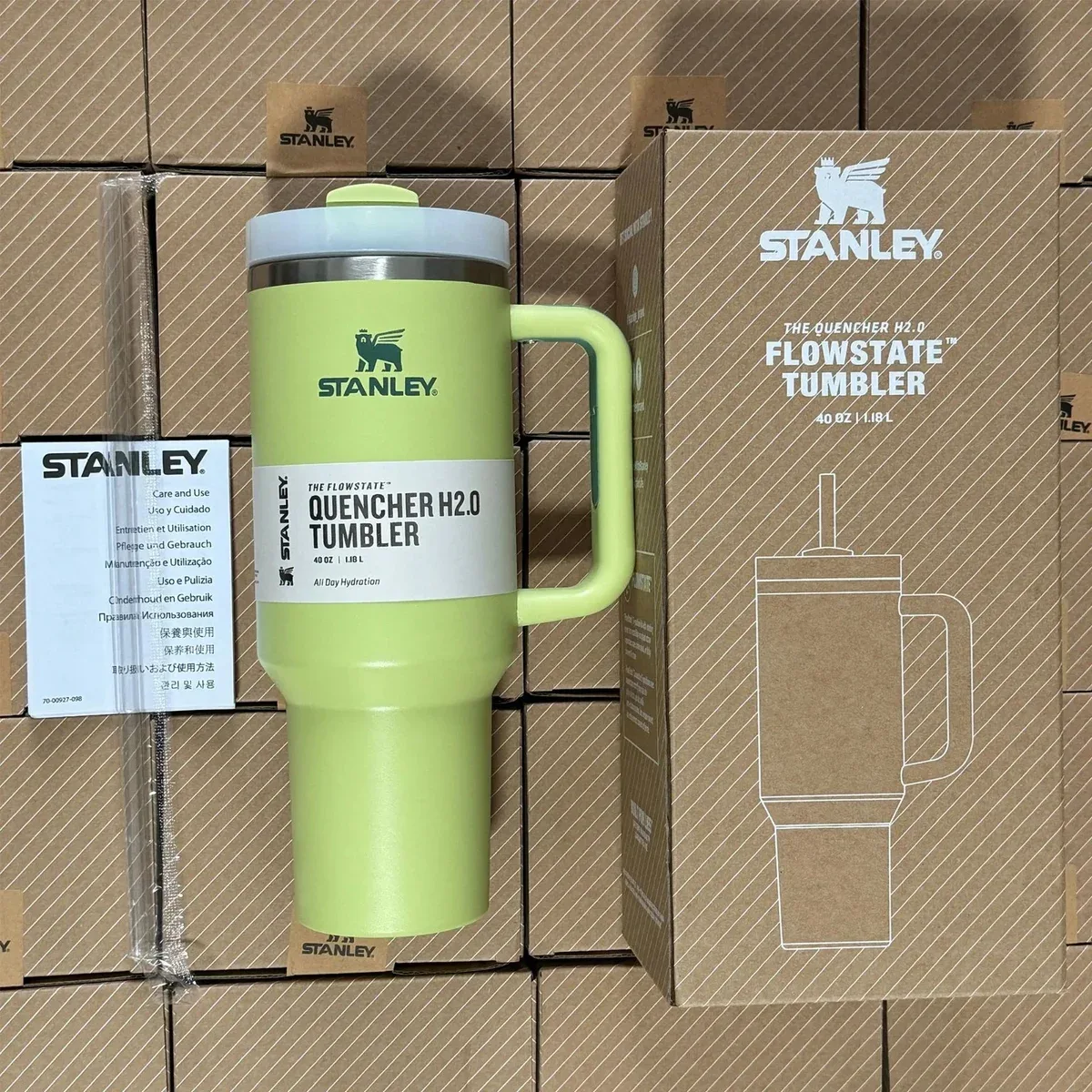 Stanley Stanley Quencher H2.0 Flowstate Mint Green Tumbler Green