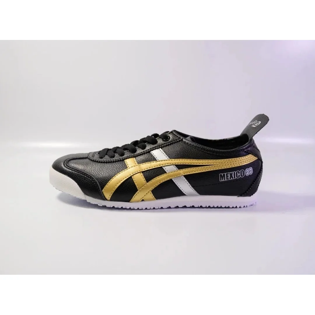 Onitsuka Tiger Onitsuka Tiger Mexico 66 Black & Gold Sneakers Black - 1