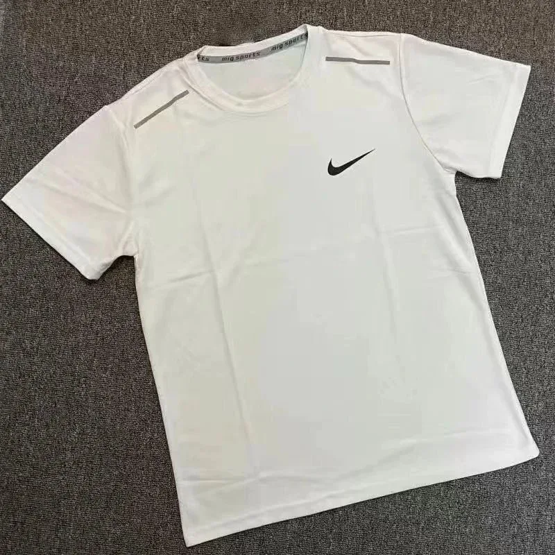 Nike Nike Dri-FIT Reflective Swoosh White T-Shirt White
