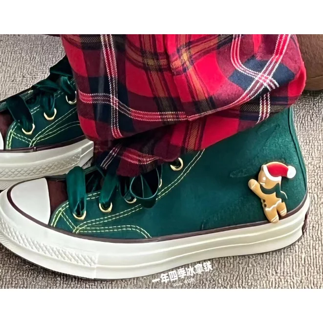 Converse Converse Chuck Taylor All Star Green Gingerbread Sneakers Green - 1