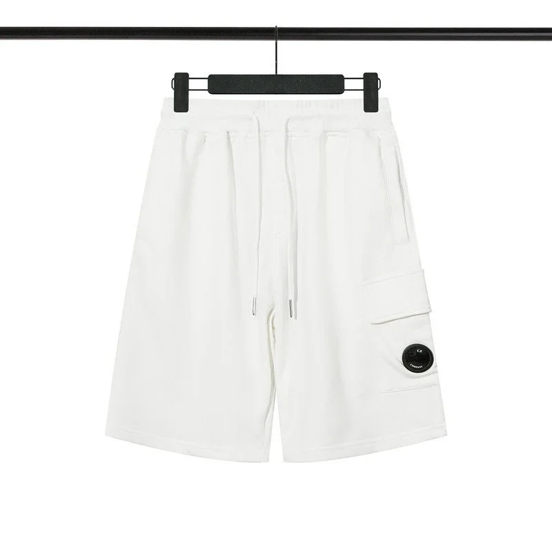 CP Company CP Company Goggle White Shorts White - 1