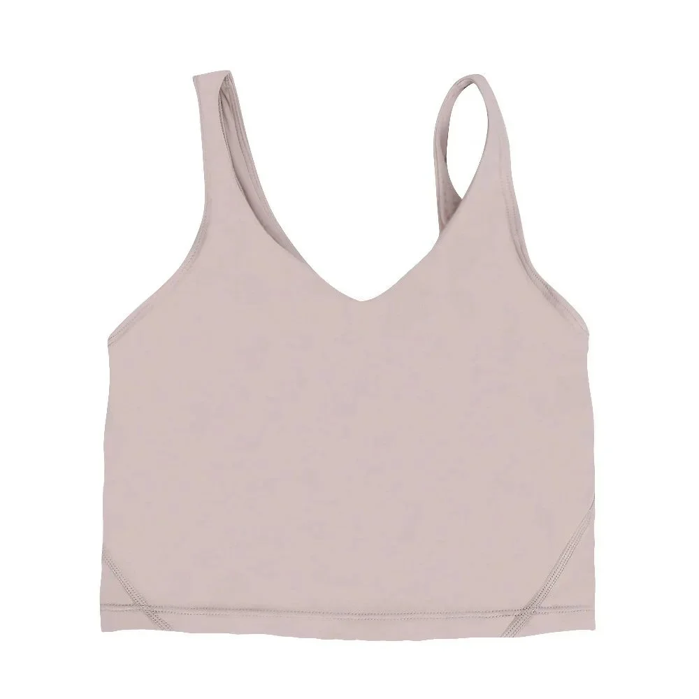 Other Sandstone U-Back Tank Top Beige - 1