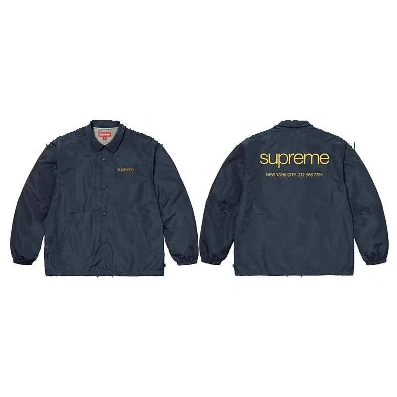 Supreme Navy Coach Jacket