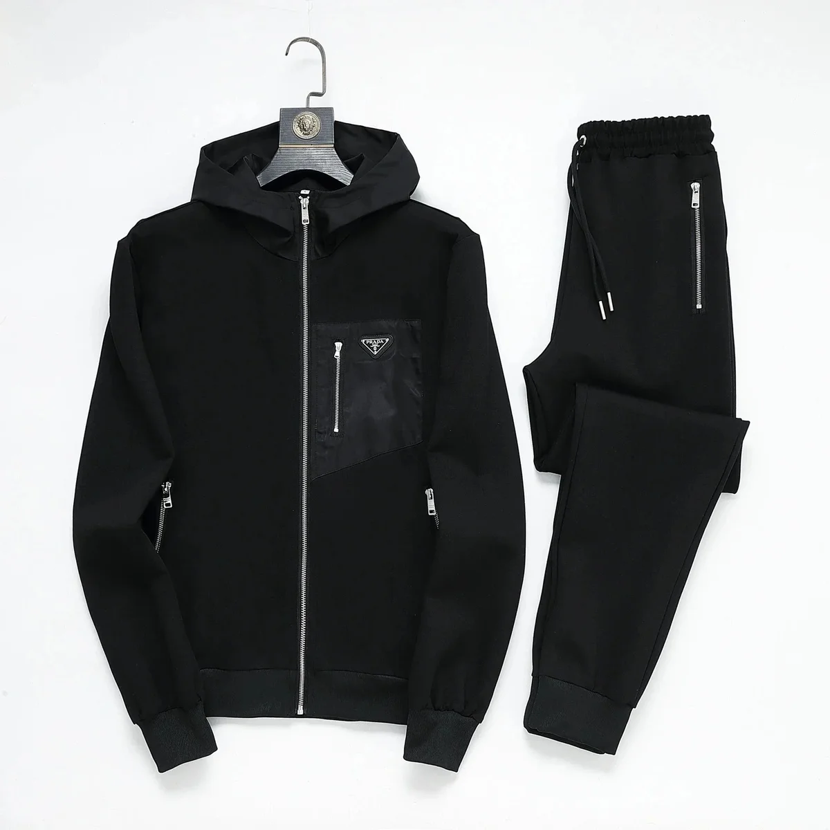 Prada Prada Black Tracksuit Set Black