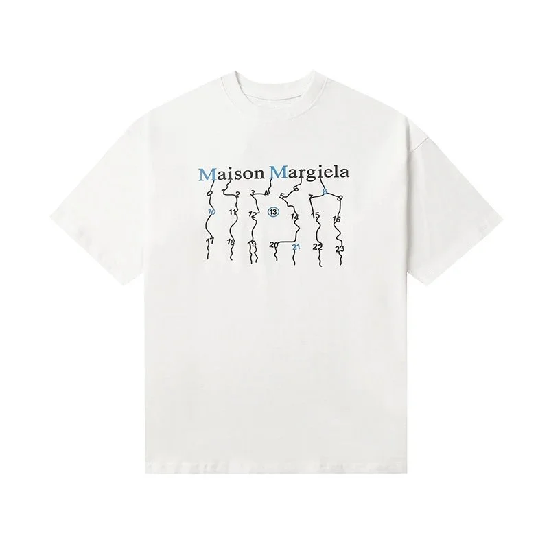 Maison Margiela Maison Margiela Tabi T-Shirt D808 White Tops White - 1
