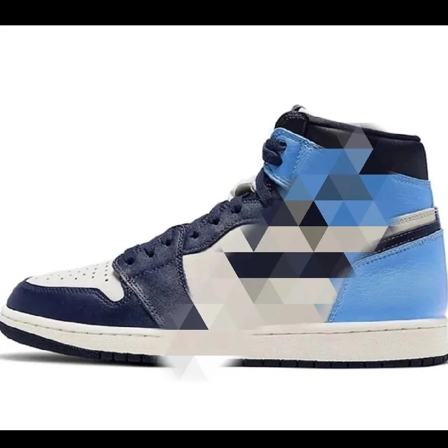 Nike Nike Air Jordan 1 Black Obsidian Sneakers Black - 1