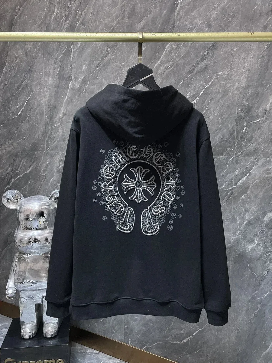 Chrome Hearts Chrome Hearts CH Cross Black Hoodie Black