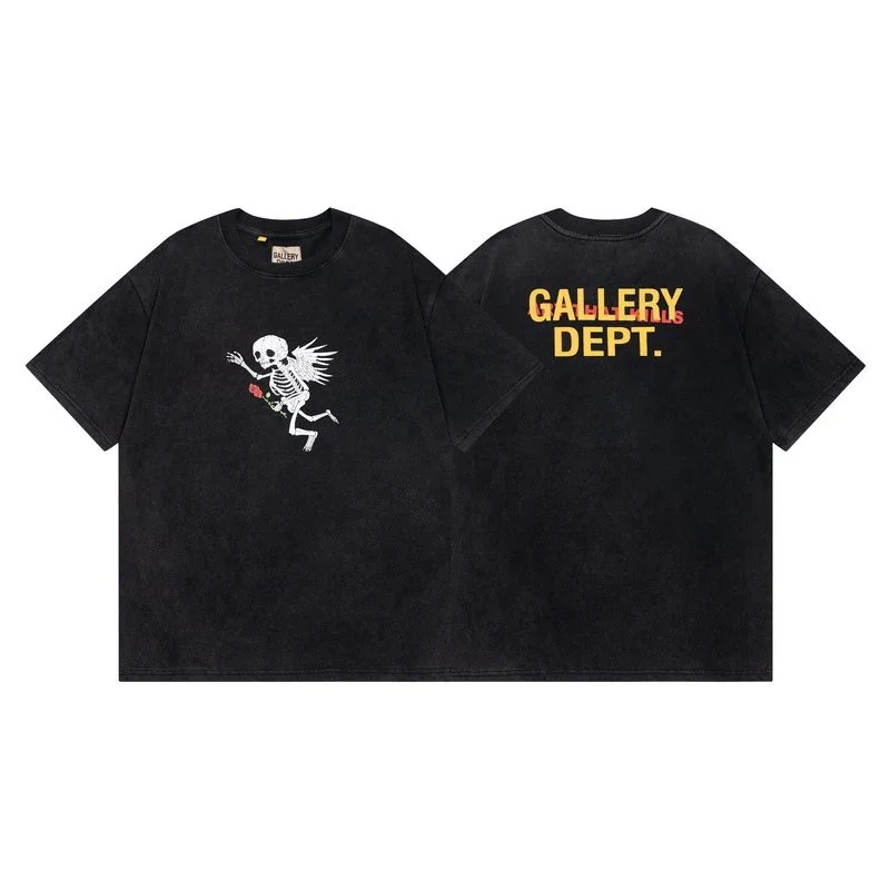 Gallery Dept. Gallery Dept. G109水洗黑 Art That Kills T-Shirt Black - 1