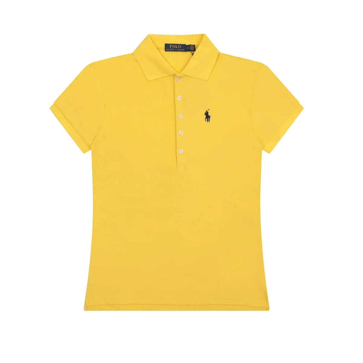 Polo Ralph Lauren Polo Ralph Lauren Classic Logo Yellow Polo Shirt Yellow - 1