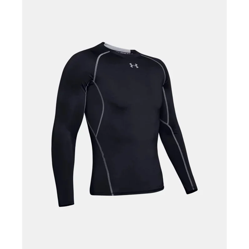 Under Armour Under Armour Compression Long Sleeve Black Top Black - 1