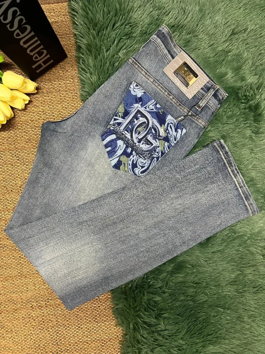 Dolce & Gabbana Dolce & Gabbana Light Wash Jeans Blue - 1