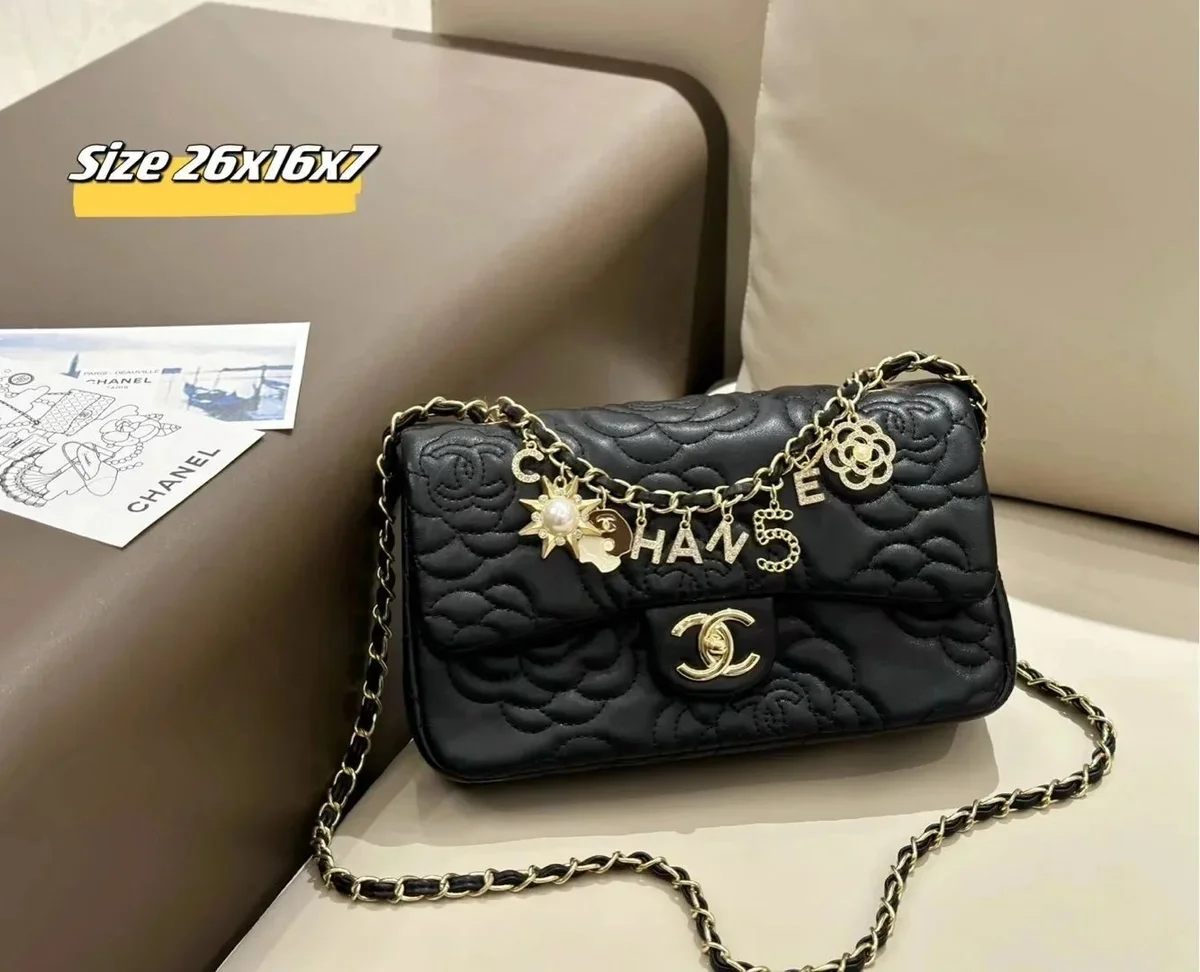 Chanel Classic Flap 2.55 Reissue Black Leather Bag
