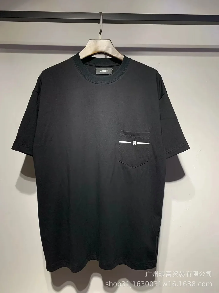 Amiri Amiri Oversized T-Shirt 662 Black T-Shirts Black - 1
