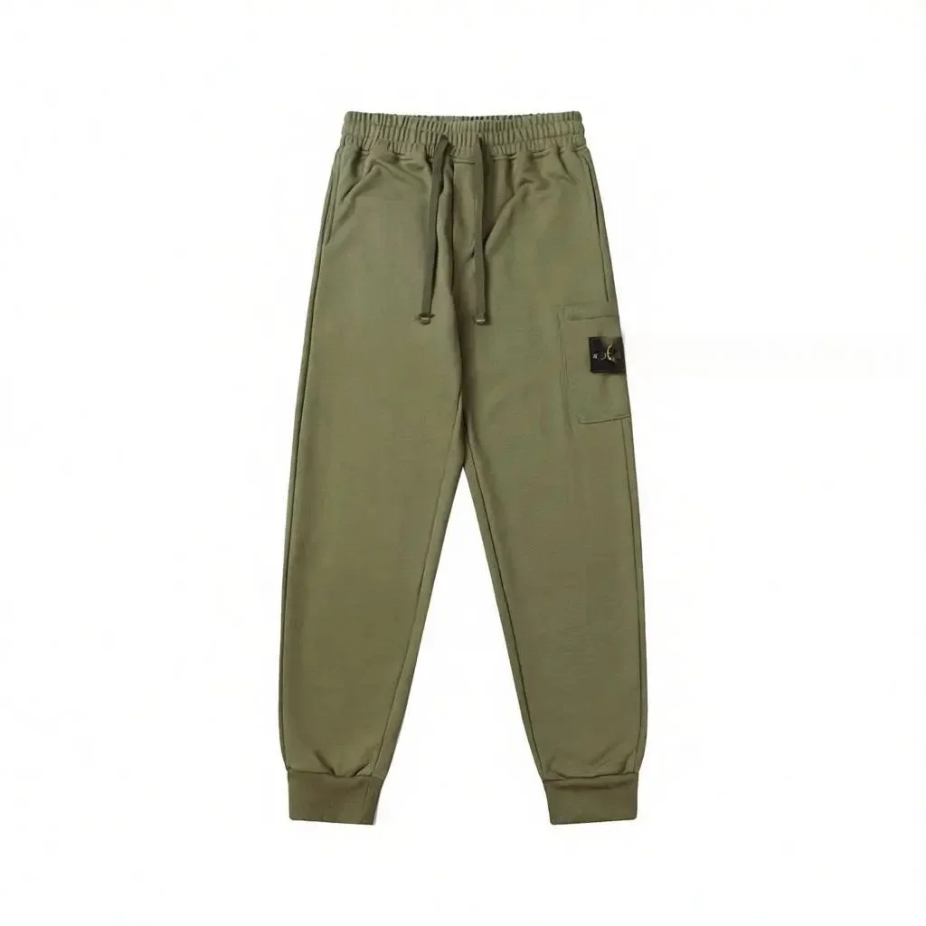 Stone Island 68-15 Olive Green Sweatpants