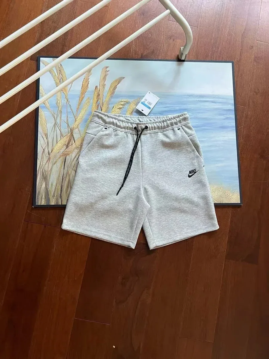 Nike Tech Fleece Light Grey Shorts